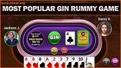 Gin Rummy Offline - Free Rummy Card Game screenshot