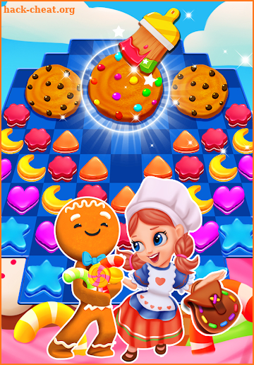 gingerbread cookie crush screenshot