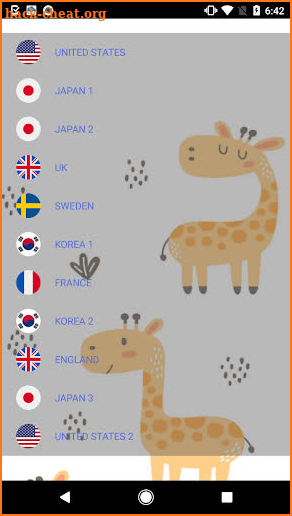 Giraffe VPN For Android screenshot