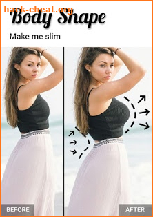 Girl Body Shape Editor screenshot