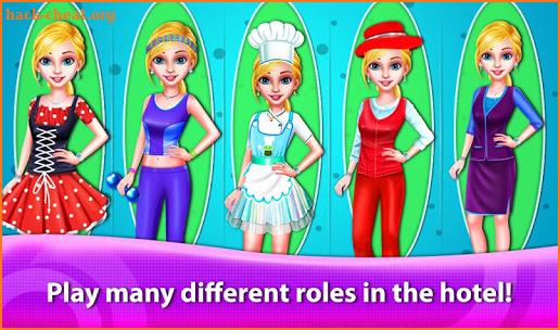 Girl Hotel Hostess Resort Paradise screenshot