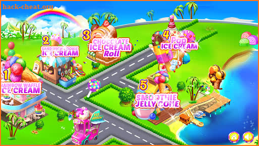 Girl ice cream maker shop screenshot