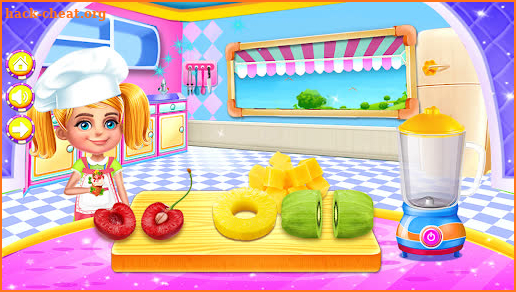 Girl ice cream maker shop screenshot