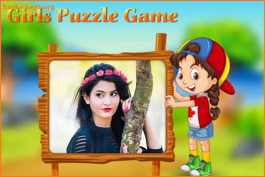 Girl Puzzle Game screenshot