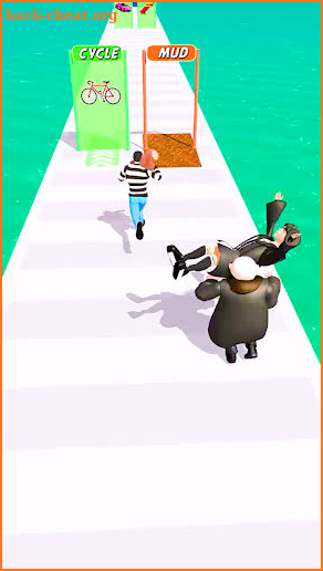 Girl Run 3D - Catch the Thief screenshot