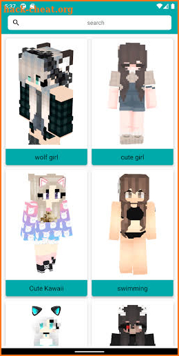 Girl Skins for Minecraft PE screenshot