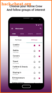 GirlCrew: Meet New People, Find Local Events screenshot