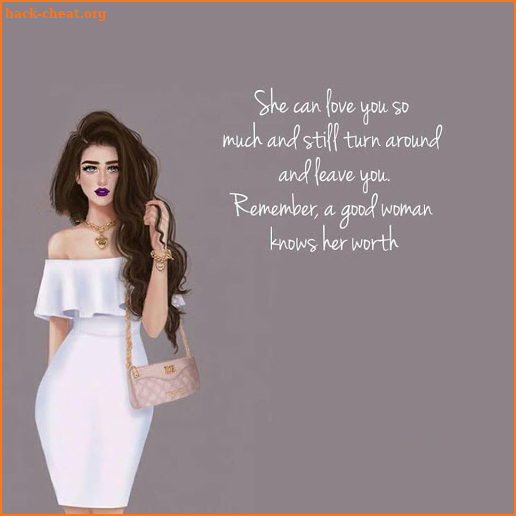 girlish  girly quotes - modern Woman sayings screenshot