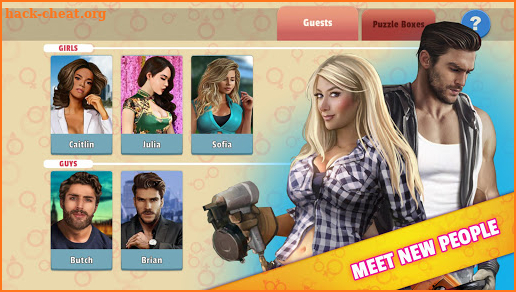 Girls & Guys - Idle Game screenshot