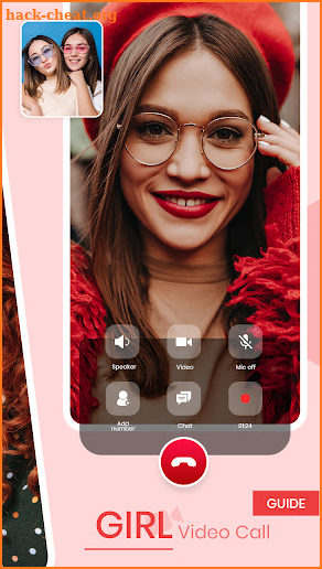 Girls Chat & Video Call Advice screenshot