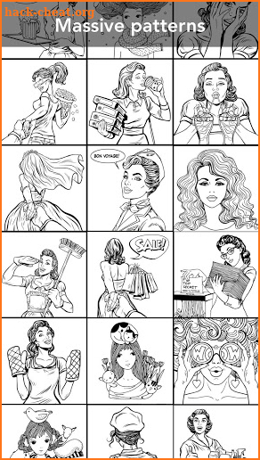 Girls Coloring Book screenshot