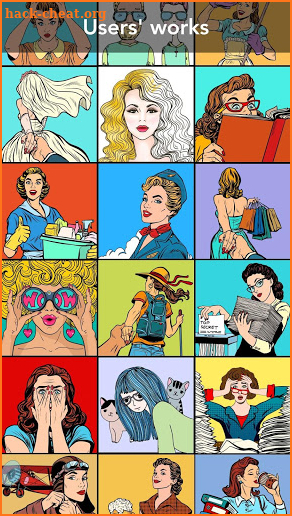 Girls Coloring Book screenshot