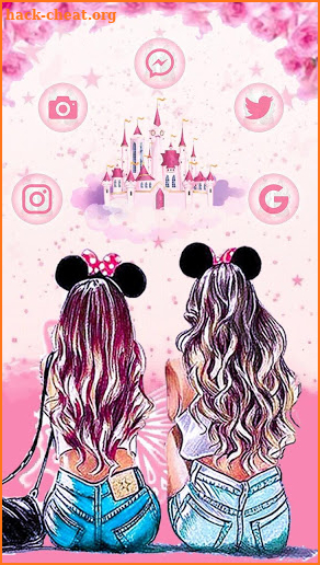 Girls, Friendship Themes & Live Wallpapers screenshot