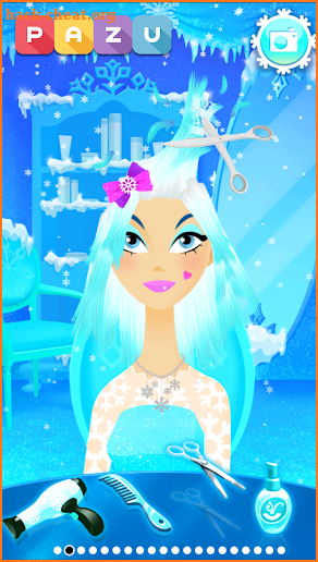 Girls Hair Salon Snow screenshot