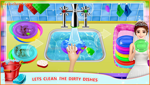 Girls House Cleaning Games– Home Mansion Clean Up screenshot