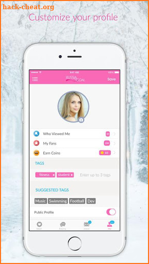 GIRLS LIVE TALK - TEXT & VIDEO CHAT screenshot