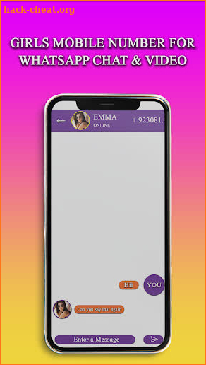 Girls Mobile Number For WhatsApp Chat & Video screenshot
