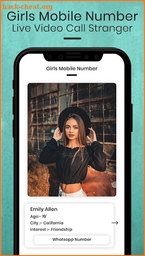 Girls Mobile Number Live Video Call Stranger screenshot