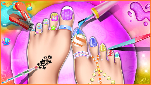 Girls Nail Salon Fashion Games screenshot