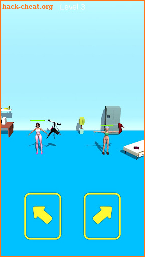 Girls Ragdoll Fight 3D screenshot