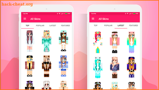 Girls Skins screenshot