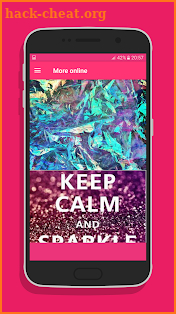 Girly Crystal Glitter Wall screenshot