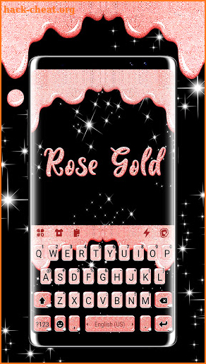 Girly Drip Keyboard Background screenshot