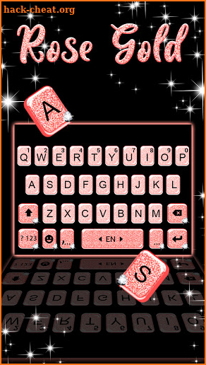 Girly Drip Keyboard Background screenshot