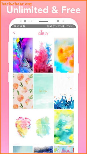 Girly Wallpapers and Backgrounds for Girls Free HD screenshot