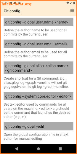 Git Cheat Sheet screenshot