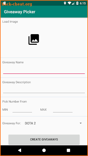 Giveaway Picker screenshot