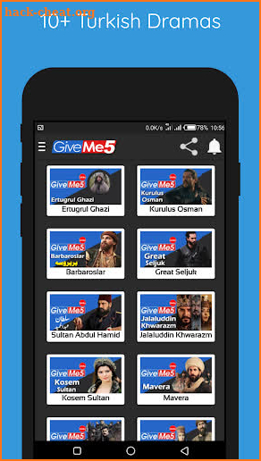 GiveMe5 Urdu - Barbarossa - Kurulus Osman in Urdu screenshot