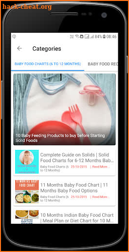 GKFoodDiary - Homemade Baby & Toddler Recipes screenshot