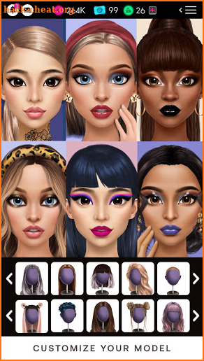 GLAMM'D - Style & Fashion Dress Up Game screenshot