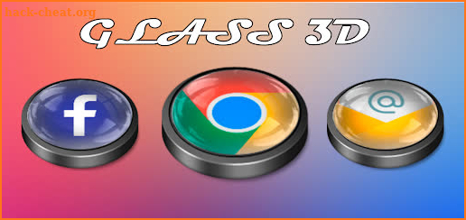 Glass 3D Icon Pack screenshot