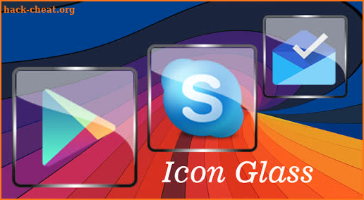 Glass Icon Pack Nova Theme Change Icons screenshot