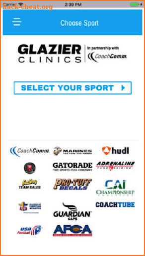 Glazier Clinics screenshot