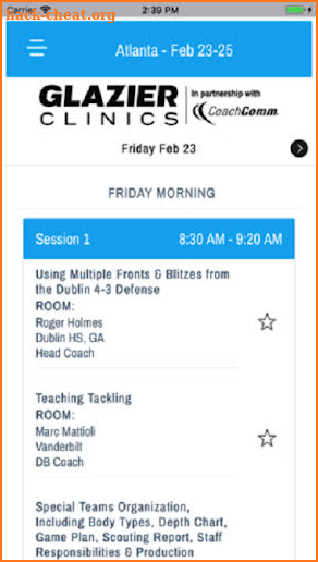 Glazier Clinics screenshot