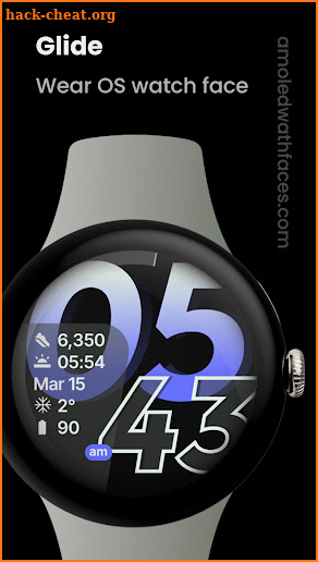 Glide Watch Face screenshot