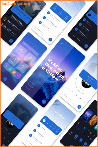 GlideHome for KLWP screenshot