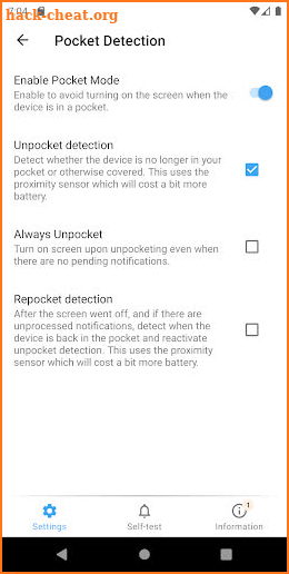 Glimpse Notifications screenshot