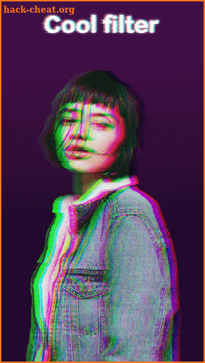 Glitch & Vaporwave Photo screenshot