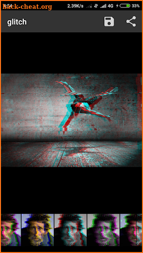 Glitch GIF Effect - Photo Editor screenshot