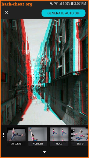 Glitch VHS Video Effect Editor - Retro Cam Filter screenshot