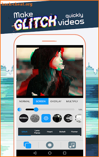 Glitch Video Effect screenshot
