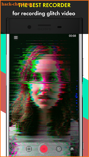 Glitch Video Recorder - Trippy Effects screenshot