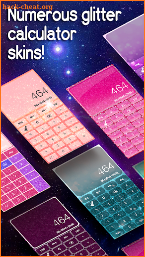 Glitter Calculator screenshot