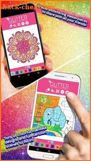 Glitter Color By Number - Glitter Number Coloring screenshot