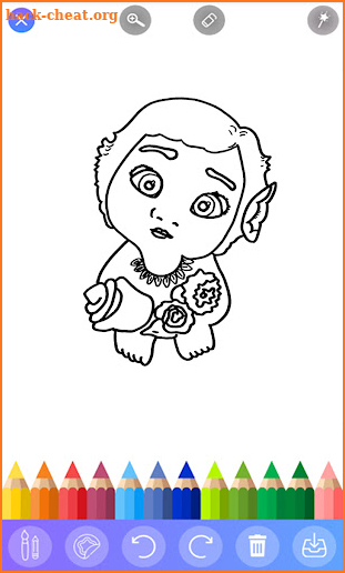 Glitter Coloring Book screenshot