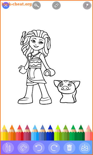 Glitter Coloring Book screenshot